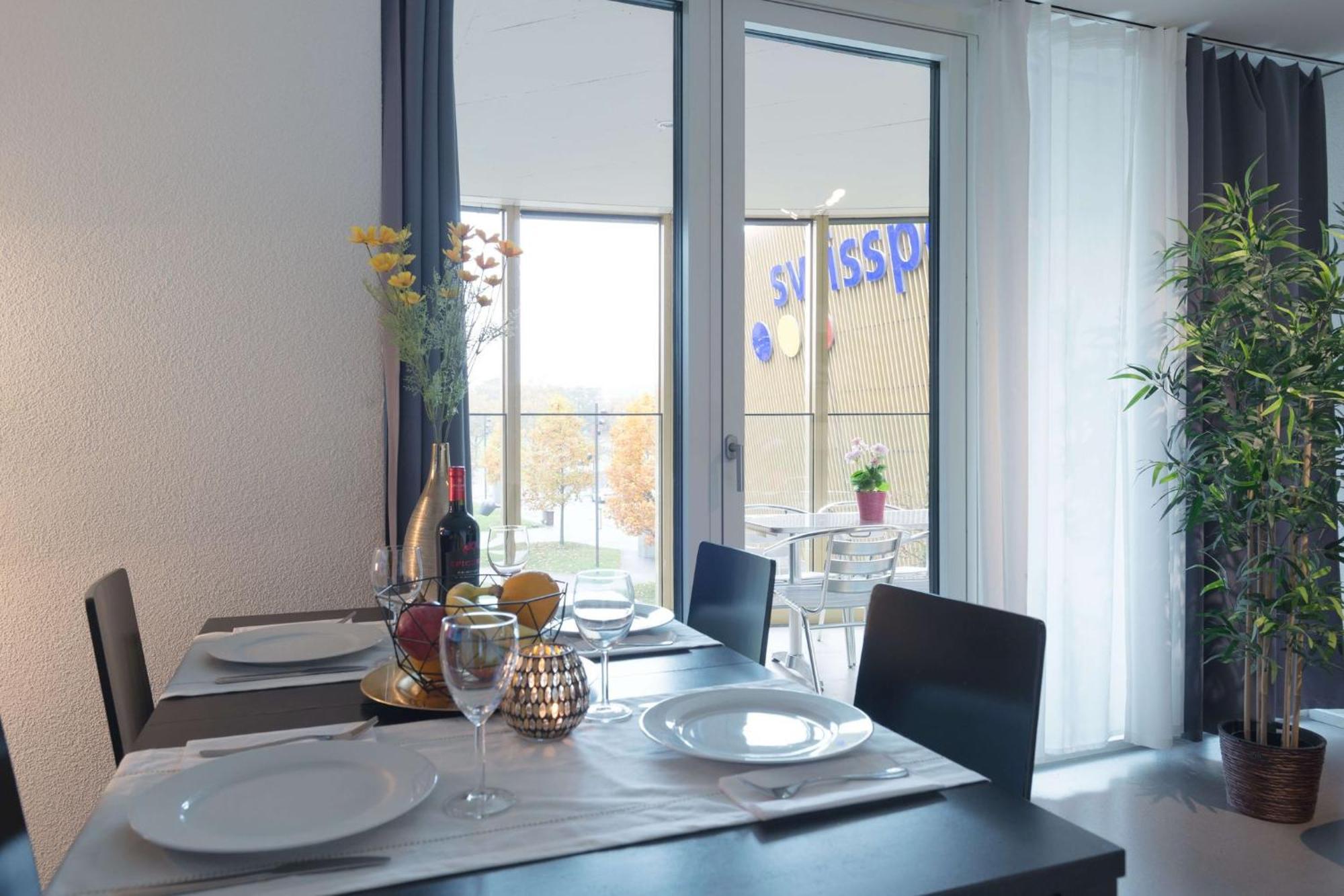 Hitrental Allmend Comfort Apartments Люцерн Экстерьер фото