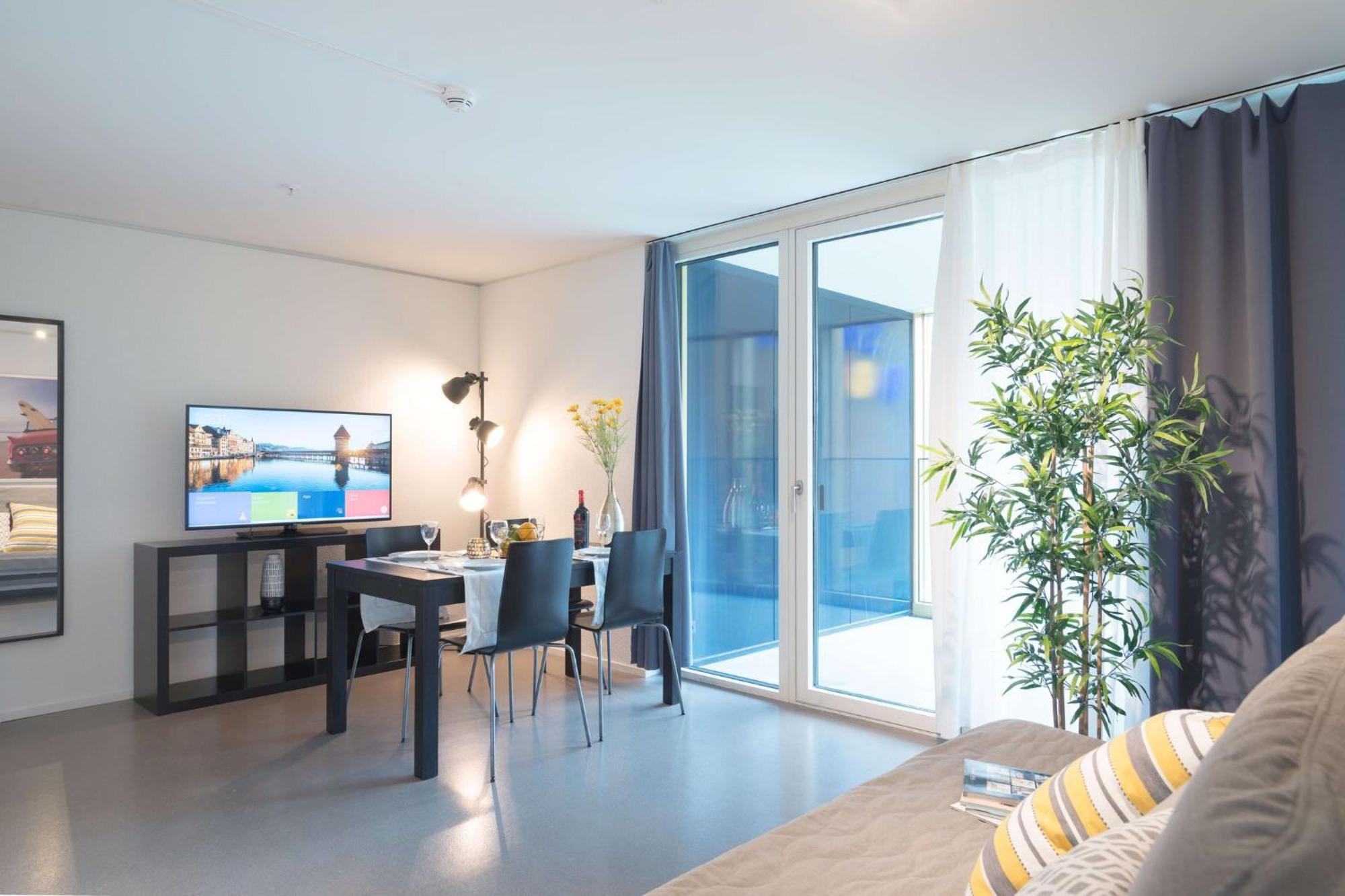 Hitrental Allmend Comfort Apartments Люцерн Экстерьер фото